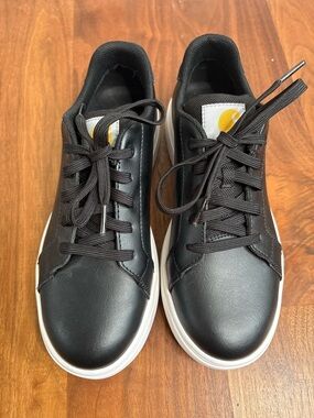 Carhartt Women’s Detroit Leather Black Sneakers